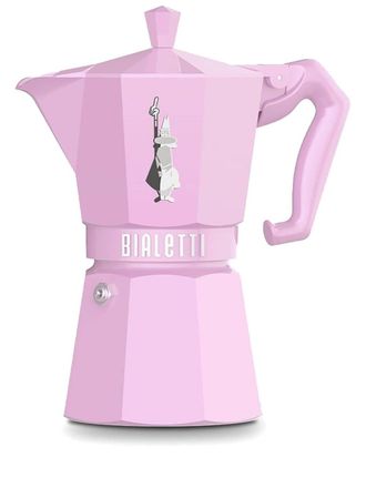 Bialetti Moka Express lasered-Alfonso coffee maker (187g) - unisex - Aluminium - One Size - Pink
