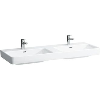 Laufen Pro S Lavabo Doble, Sin Agujero Para Grifo, Con - Laufen