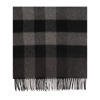 Burberry Winter Scarves, female, Black, Size: ONE SIZE Cashmere Scarf