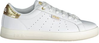 Fila Womens Court Deluxe Sneaker Whitegold - White - Size EU 41