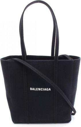 Balenciaga Black Canvas Tote Bag (Pre-Owned)