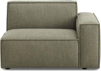 Castlery Jonathan Right Arm Sofa, Performance Twill Moss, Modular, Low-Profile for Castlery