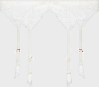 Lise Charmel Princesse Iris Scalloped Lace Suspender Belt