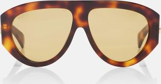 Gucci Signoria shield sunglasses