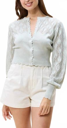 Cleobella Roksi Sweater In Frosted Mint