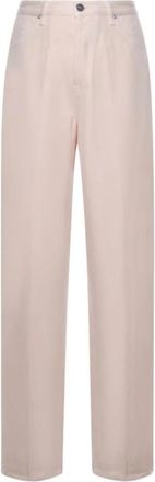 Dondup Dakota Jeans - Dames - Regular Fit Jeans - Roze - W25 - Katoen - Jeans