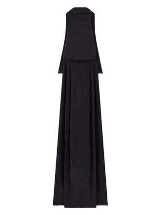 Tom Ford Maxi-halterjurk - Zwart
