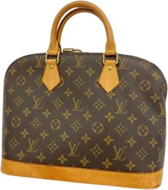Louis Vuitton Pre-owned Handbags, female, Brown, Size: ONE SIZE Pre-owned Vintage Handbag