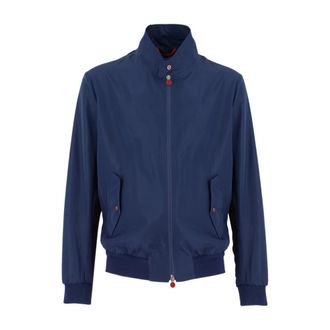 Kiton Light Jackets, male, Blue, 3XL, Light Jacket