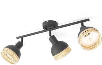 Lindby Foco lonnaris En Negro De Metal - Lindby