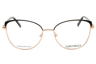 ADENSCO AD253 Cat Eye Metal Frame Eyeglasses - Rose Gold