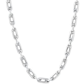 Pompeii3 Mens Designer 14k Gold (62gram) or Platinum (116gram) 5.5mm Link Chain Necklace 22