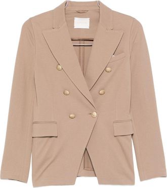 Circolo 1901 katoenen jack met dubbele rij knopen