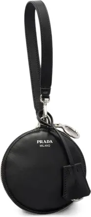 Prada Re-Nylon And Leather Foldable Mini-bag