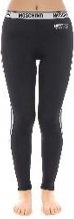 Moschino Dames, Broeken, Zwart, Maat: S Polyamide