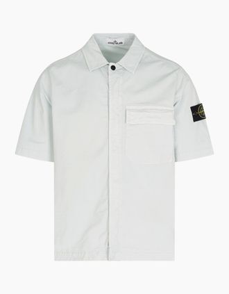 Stone Island Mens S0A10 SS Shirt Blue - Size: 38/Regular