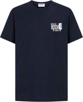 Moschino Uomo, Top, Blu, S, new