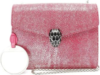 Bulgari Borsa a spalla Serpenti Forever anni 2010 - Rosa