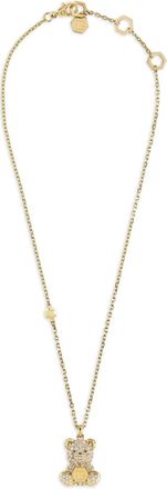 Philipp Plein Collana con cristalli - Oro