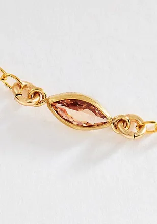 Set & Stones Marquise Birthstone Bracelet