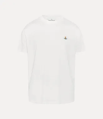 Vivienne Westwood Classic T-shirt Multicolour Orb Cotton White XXL Unisex