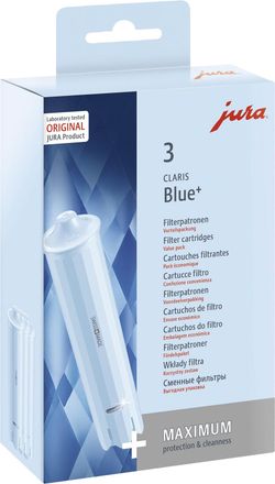 Jura Cartucho Filtrante Caja De 3 Cartuchos Claris Blue+