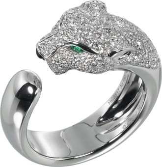 Cartier White Gold White Gold (18K) Band Ring (Pre-Owned)