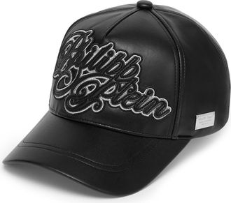 Philipp Plein Baseball Cap Signature Unisex in Black at Nordstrom, Size 00