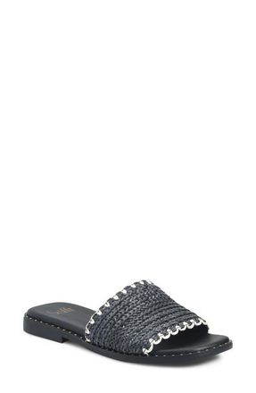 S&ouml;fft Elsa Slide Sandal in Black at Nordstrom, Size 9.5