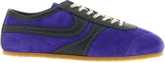 Dries Van Noten Schoenen, Dames, Veelkleurig, 36 EU, Leer, Suede Sneakers