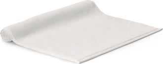 Boll & Branch Ribbed Organic Cotton Bath Mat in White at Nordstrom
