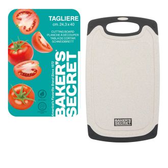 Baker's Secret Tagliera con bordo in gomma 40x24 cm Bakers Secret
