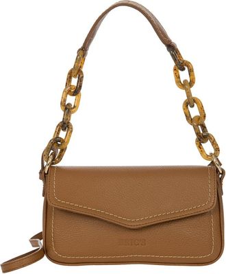 Bric's BricS Gondola Begonia Leather Baguette Bag