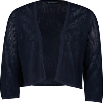 Betty Barclay Truien & Vesten, Dames, Blauw, XL, Zomer cardigan met losse pasvorm