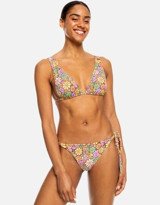 Roxy Womens Roxy Womens All About Sol 2 Piece Bikini Set - Root Beer - Size: XS