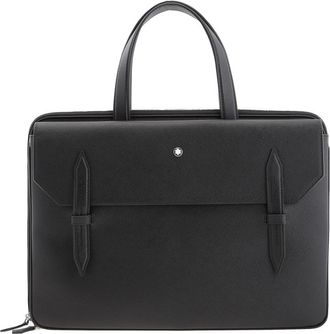 Montblanc Black Sartorial Thin Leather Briefcase