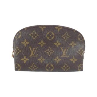 Louis Vuitton Pre-owned Clutches, female, Brown, Size: ONE SIZE Pre-owned Pochette Cosmetic Monogram Pouch