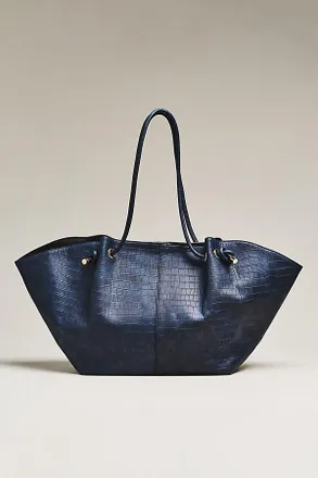 Maeve Embossed Croc Tote Bag