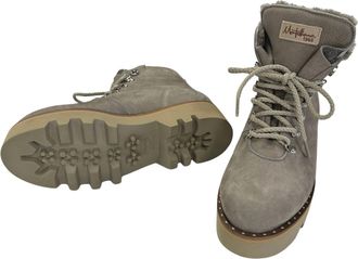 Montelliana Womens Bluma Hiker Boot In Grey