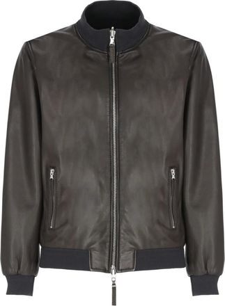 The Jack Leathers Jassen, Heren, Bruin, L, Leer, Dennis Jacket