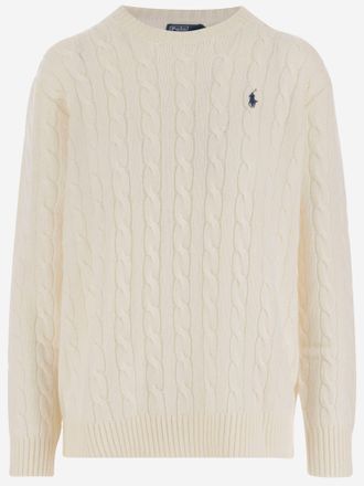 Ralph Lauren Wool And Cashmere Logo Sweater
