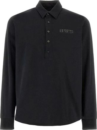 La Martina Heren, Tops, Zwart, Maat: XL