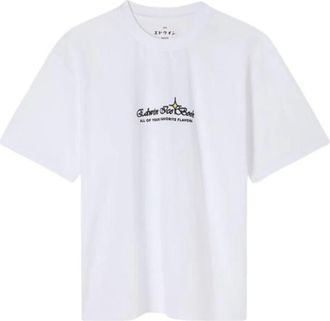 Edwin Liefde In De Boeken T-Shirt - Heren - T-shirts - Wit - S - Katoen - Tops