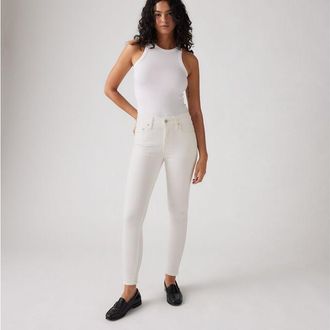 Levi's 721 High Rise Skinny Jeans - Womens - 23X28 - White