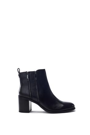 Moda in Pelle Moda in Pelle Womens Peytona Black Boots Leather - Size EU 38