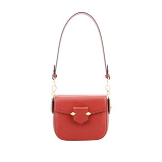 Pourchet Tassen, Dames, Rood, ONE Size, Leer, Le Petit trotteur