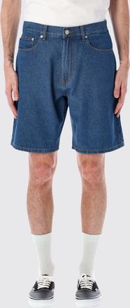 Obey Pantaloncini in denim di cotone Obey