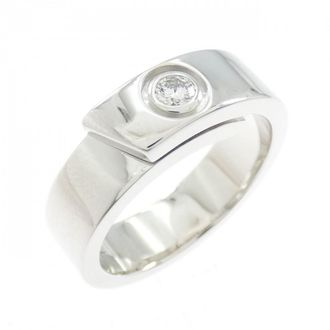 Cartier White Gold White Gold (18K) Band Ring (Pre-Owned)