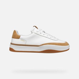 Geox Scarpe Dynamia Uomo Bianco/cuoio