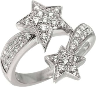 Chanel White Gold (18K) Band Ring (Pre-Owned)